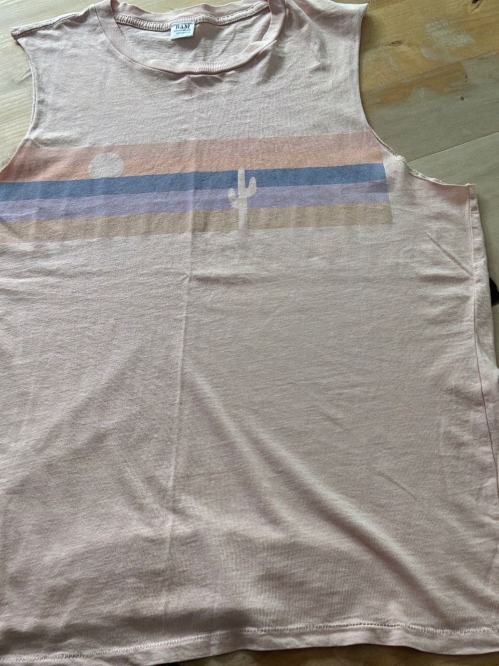 BLISS & MISCHIEF SLEEVELESS TEE /VINTAGE